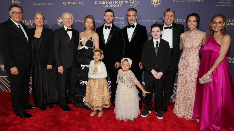 Justin Timberlake and Nikki DeLoach and others at the 2022 CHLA Gala