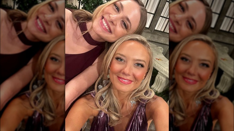 Hayley Erin and co-star Melissa Ordway