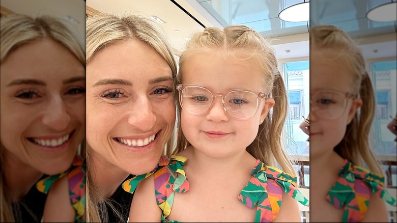 jasmine roth taking selfie with daughter hazel