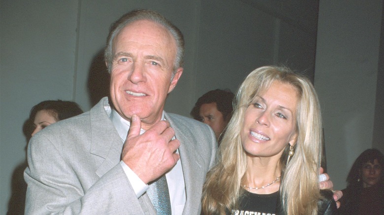 James Caan and Linda Stokes at an event 