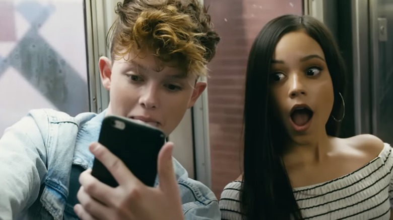 Jacob Sartorius and Jenna Ortega together