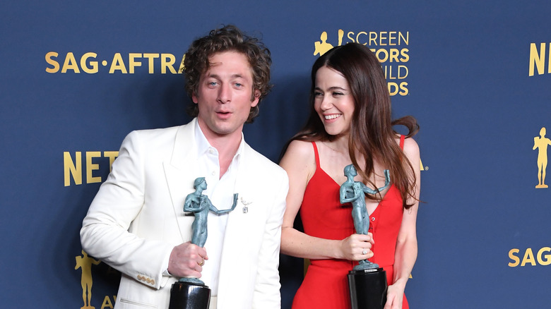 Jeremy Allen White with Molly Gordon