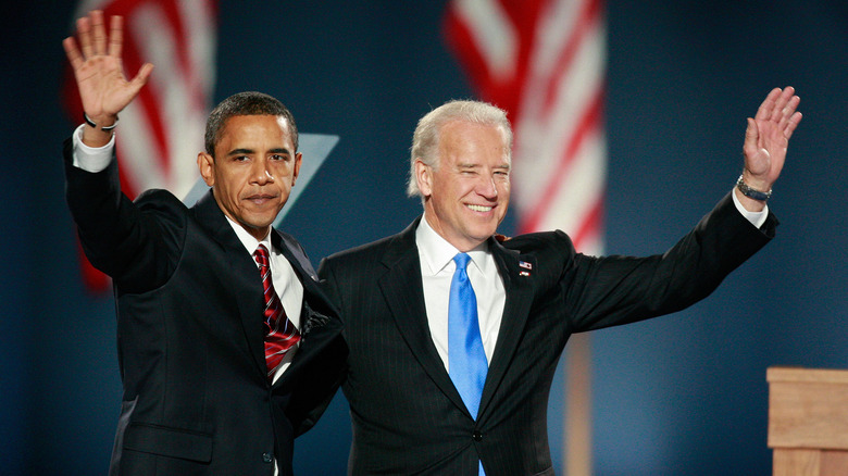 Joe Biden and Barack Obama 