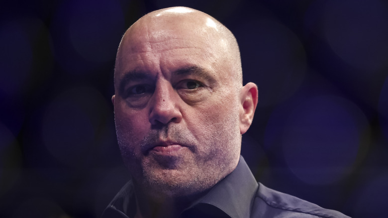 Joe Rogan staring