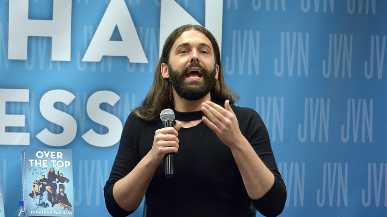  Author Jonathan Van Ness attends a celebration for his new book "Over The Top" at Barnes & Noble at The Grove on September 30, 2019 in Los Angeles