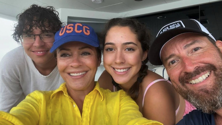 Kari Lake and family in a selfie