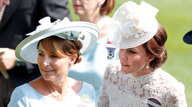 Carole Middleton and Princess Catherine