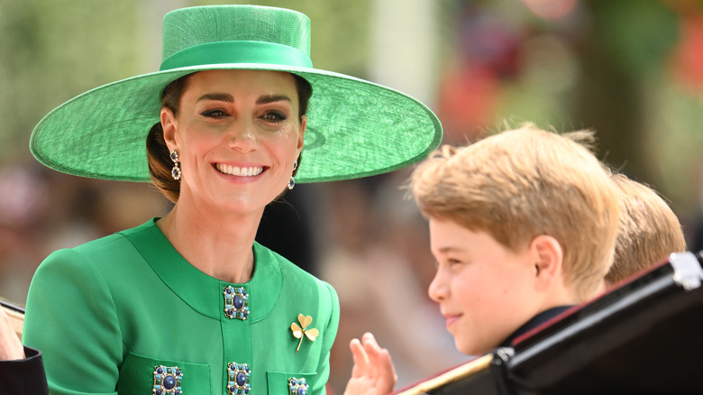 Princess Catherine and Prince George