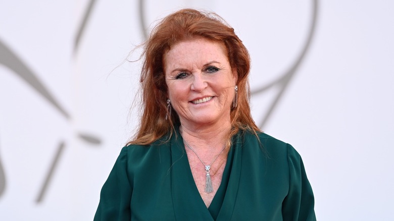 Sarah Ferguson smiling