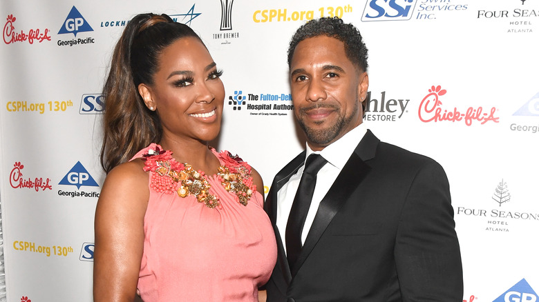 Kenya Moore and Marc Daly