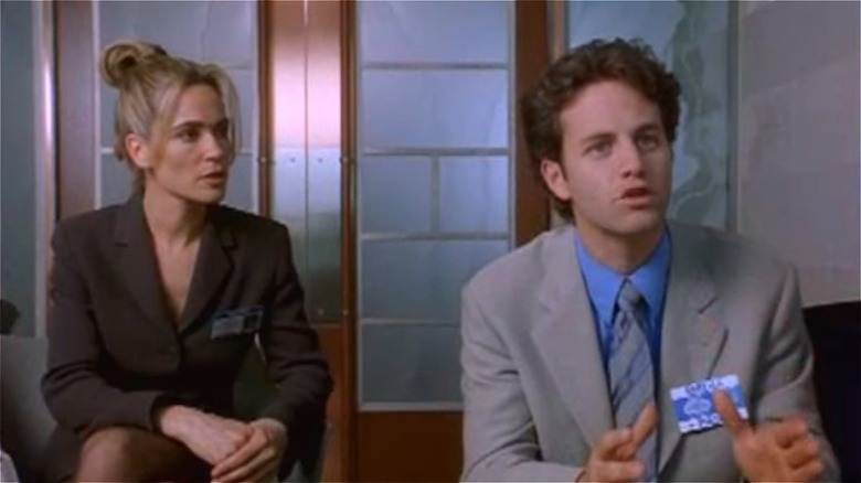 Chelsea Noble and Kirk Cameron in Left Behind