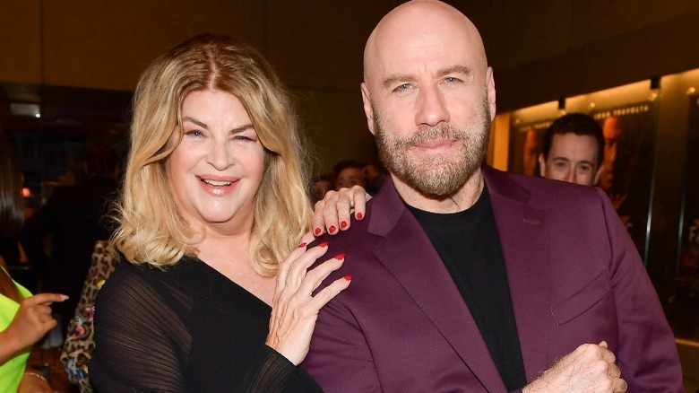 Kirstie Alley and John Travolta in 2019