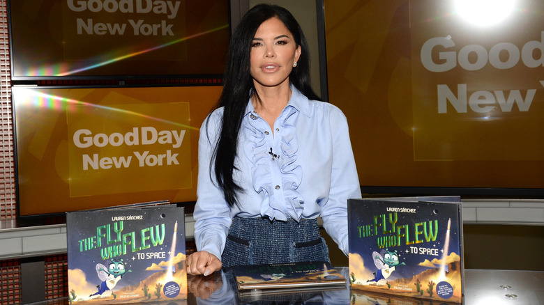 Lauren Sánchez on "Good Morning America" promoting her book