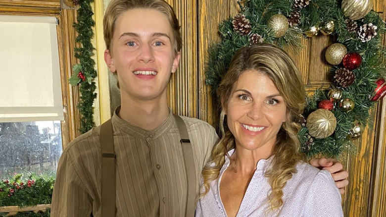 Lori Loughlin and Carter Ryan in "When Hope Calls"