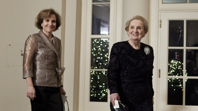 Alice and Madeleine Albright