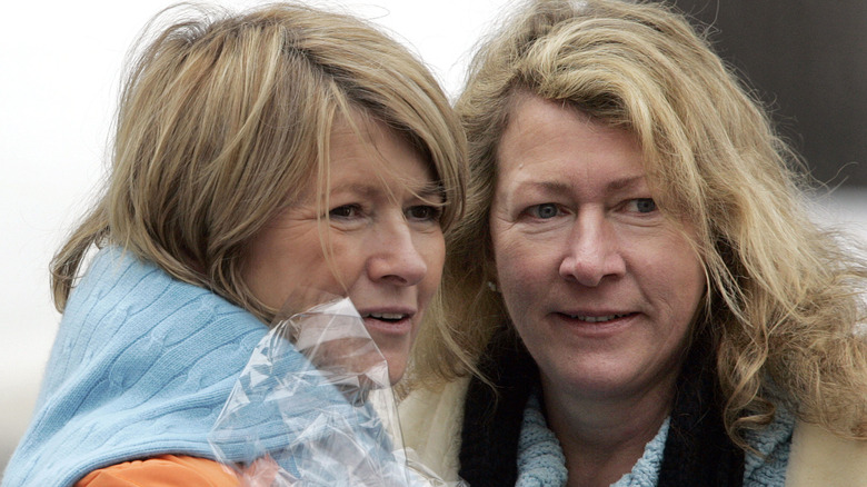 Martha Stewart pictured with late sister Laura Plimpton