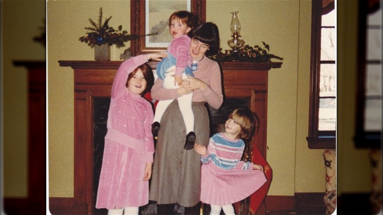 Sherrill Redmon with her children