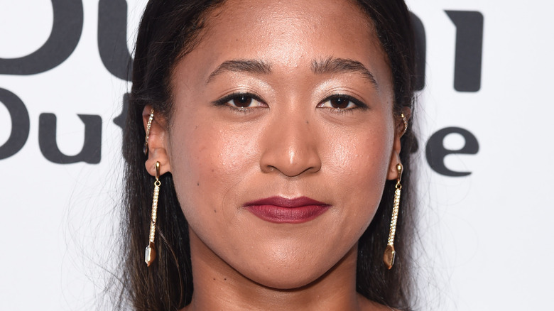 Naomi Osaka on the red carpet