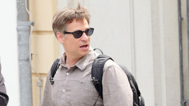 Richard Engel working with sunglasses on