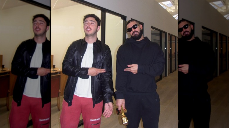 Zack Bia with Drake