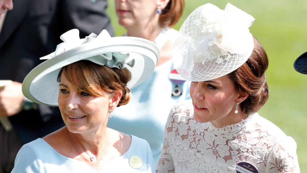 Kate and Carole Middleton