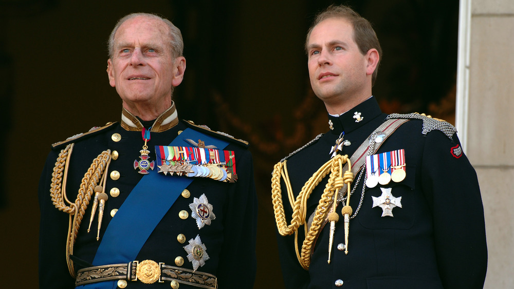 Prince Phillip and Prince Edward