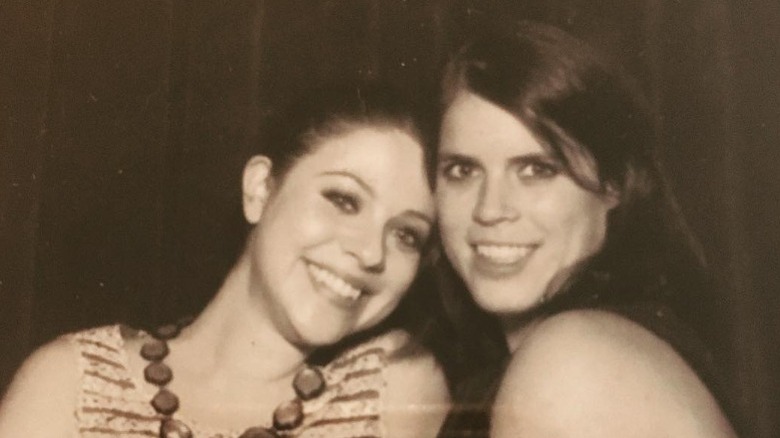 A throwback photo of Michelle Trachtenberg and Princess Eugenie