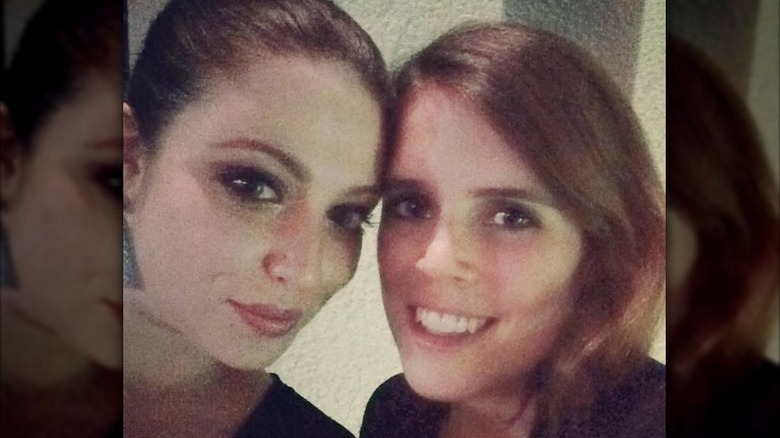 Michelle Trachtenberg took a selfie with Princess Eugenie