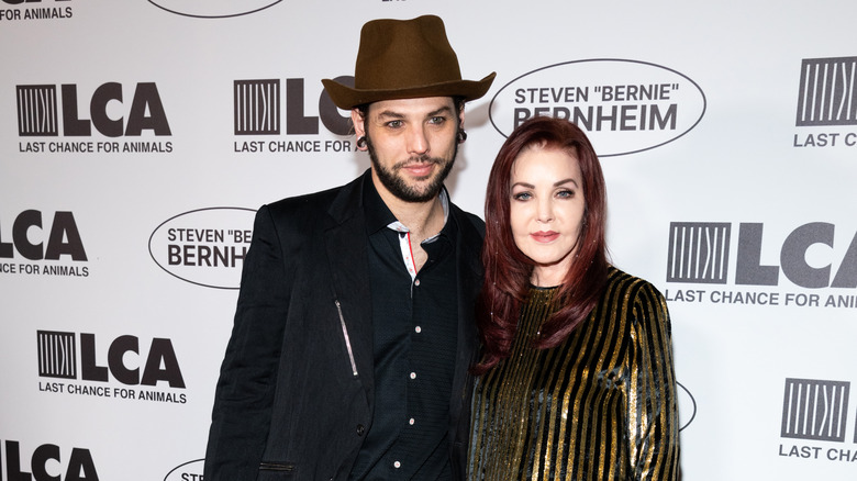 Navarone Garibaldi and Priscilla Presley