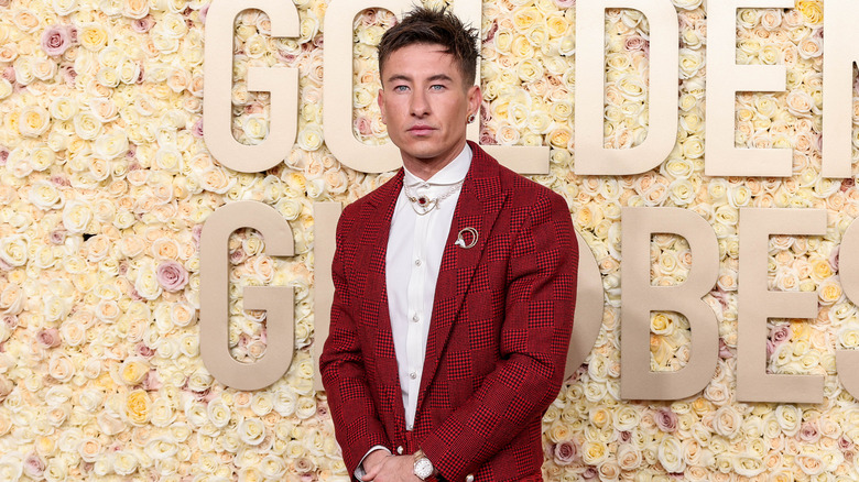 Barry Keoghan at the Golden Globes