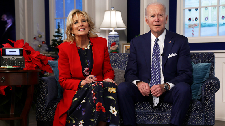 Joe Biden, Jill Biden call from NORAD Christmas Eve