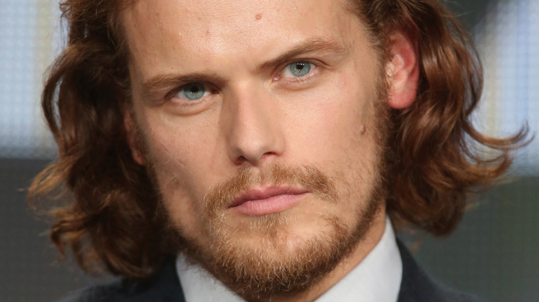 Sam Heughan at an event 