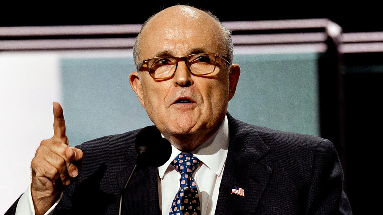 Rudy Giuliani speaking