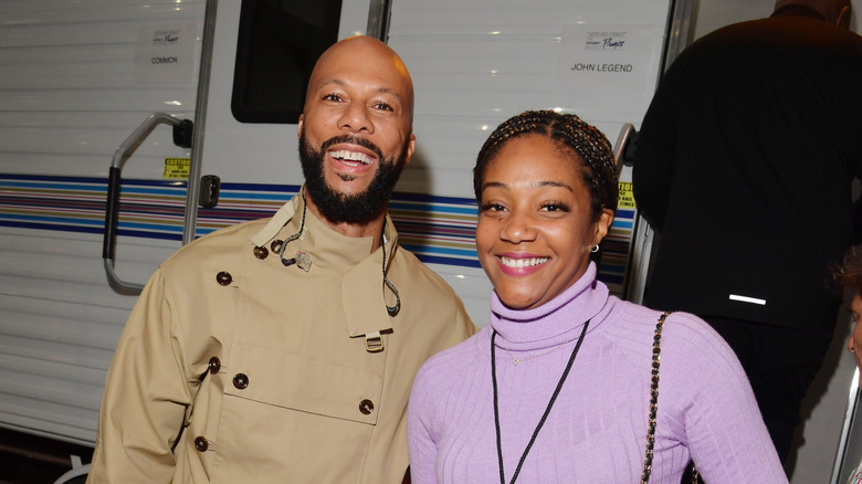 Tiffany Haddish and Common together