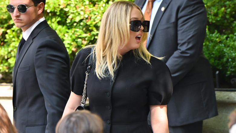 Tiffany Trump attends funeral