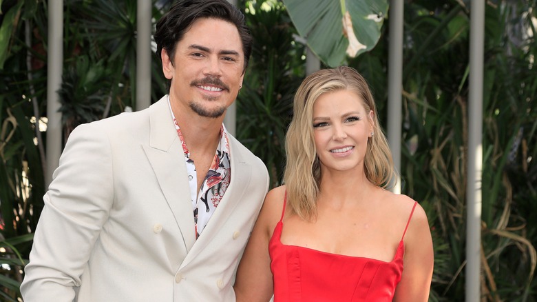 Ariana Madix and Tom Sandoval posing