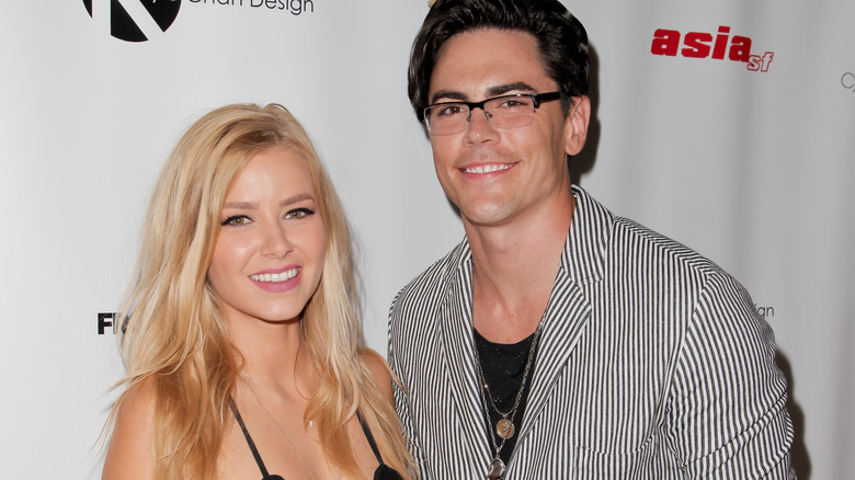 Tom Sandoval and Ariana Madix posing