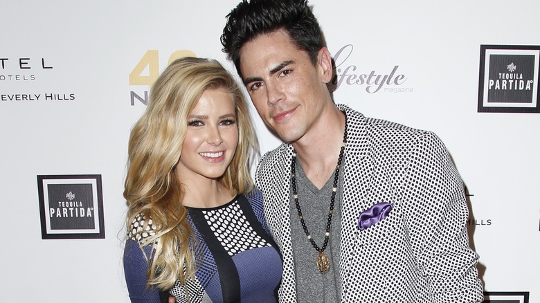 Younger Tom Sandoval and Ariana Madix posing