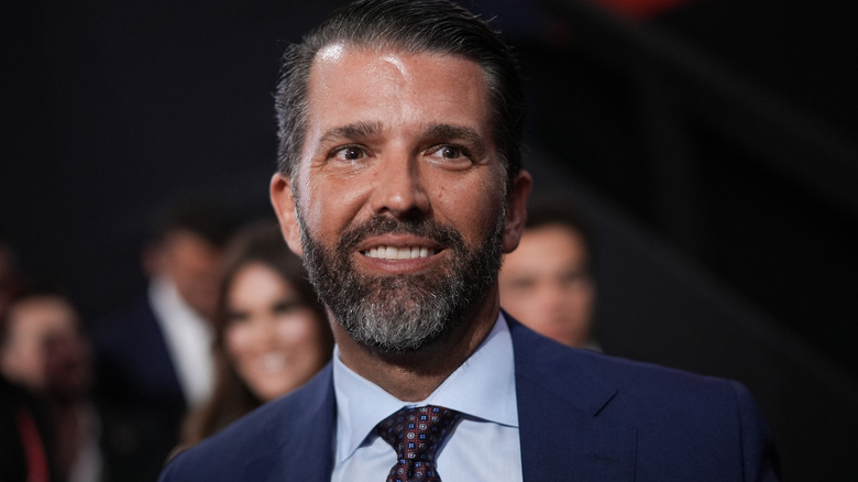 Donald Trump Jr. smiling RNC 2024