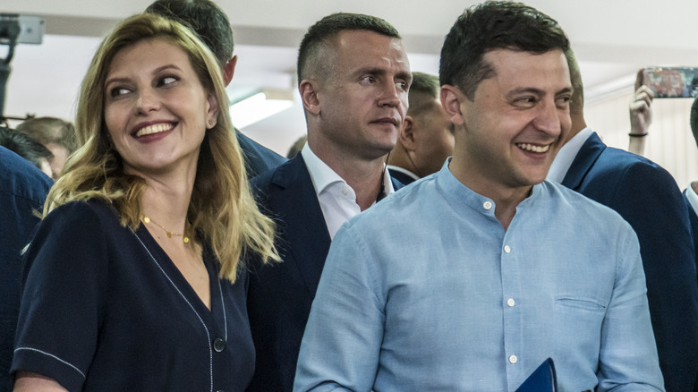 Olena Zelenska & Volodymyr Zelenskyy