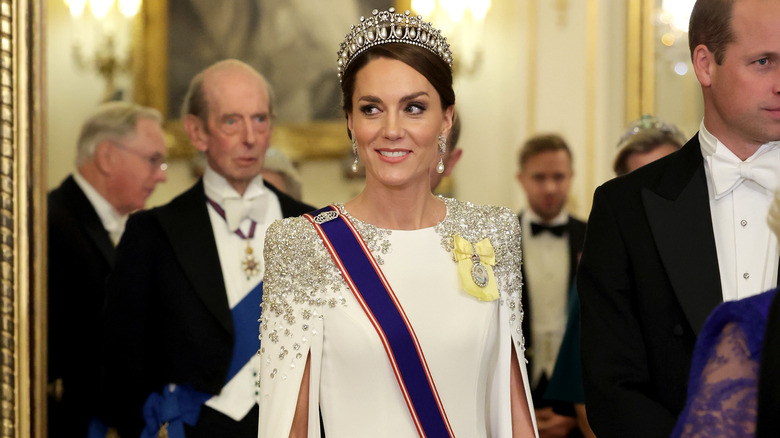 Princess Catherine in tiara