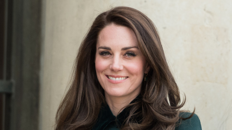 Kate Middleton smiles