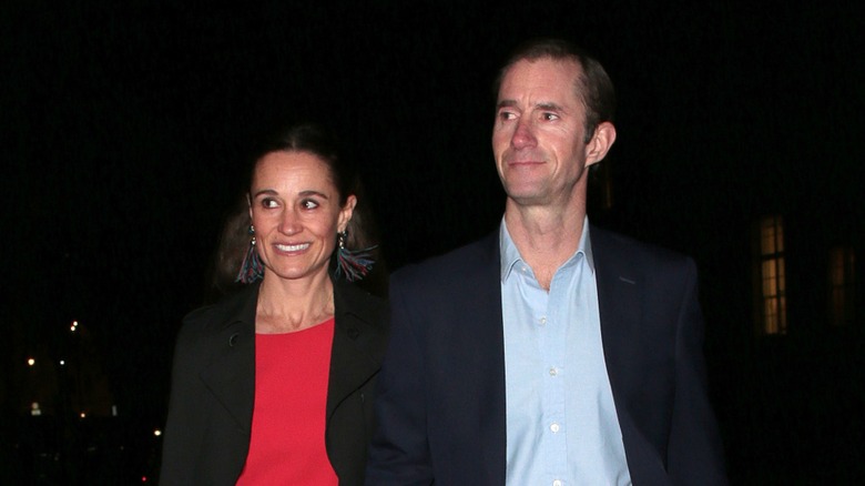 Pippa Middleton James Matthews smiling