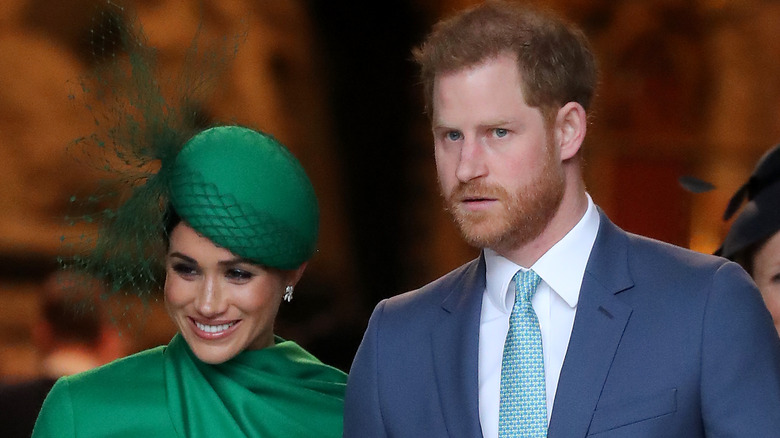 Prince Harry and Meghan Markle at a royal event