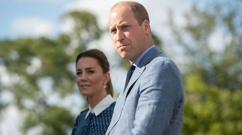 Prince William  and Princess Catherine closeup