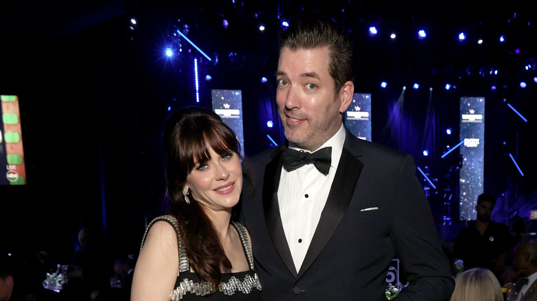 Zooey Deschanel and Jonathan Scott