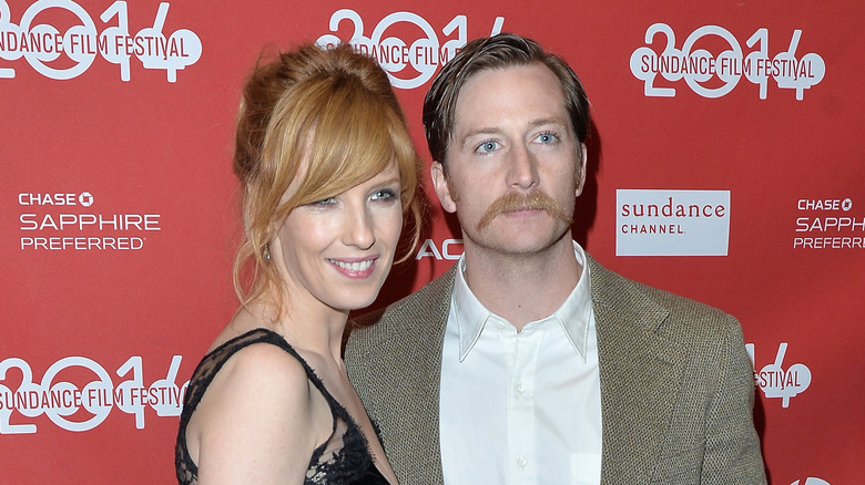 Kelly Reilly with husband Kyle Baugher at the 2014 Sundance Film Festival