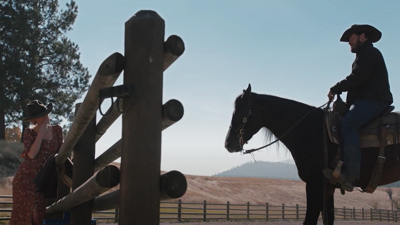 Rip on a horse greeting Beth