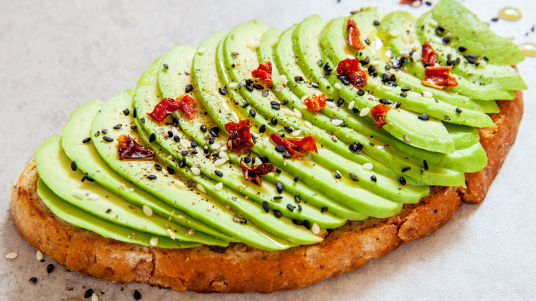 avocado toast breakfast