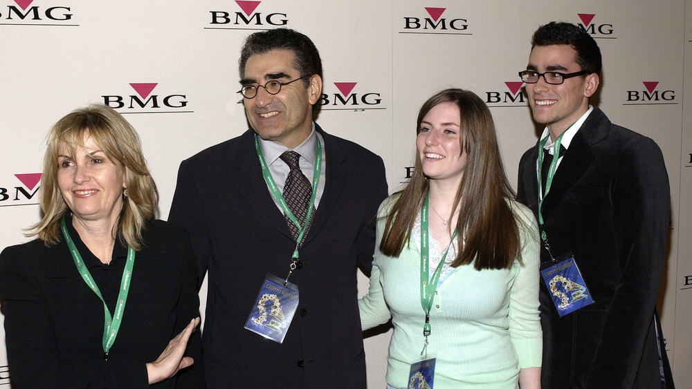 Eugene Levy family at event